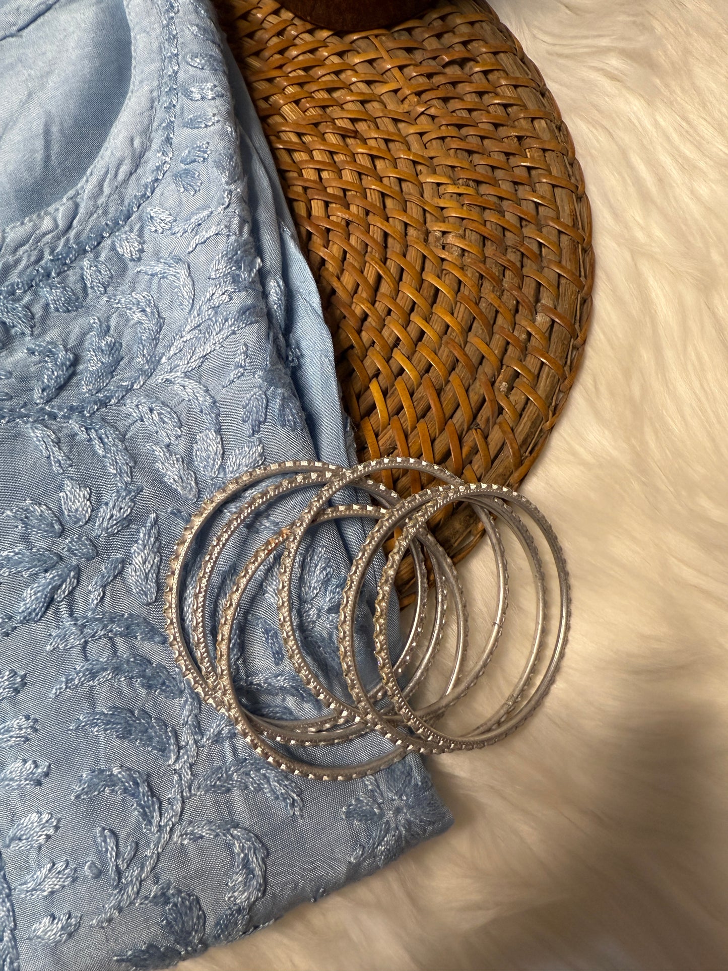 The Chikankari Story: Chikankari Hand Embroidery Short Muslin Office-Wear Kurti for Women - Lucknawi Heritage, Top-Selling Design