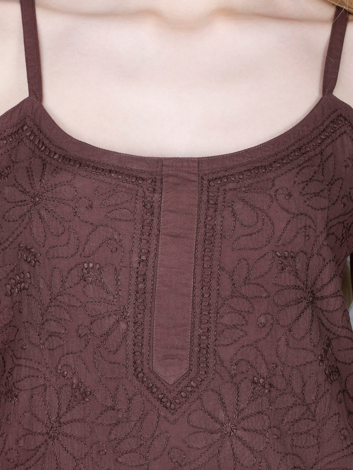 Pure Cotton Chikankari Gharara Set – Premium Lucknowi Hand Embroidery | Women Ethnic Wear.