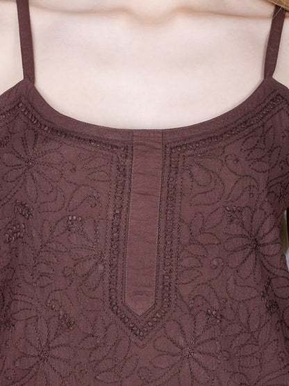 Pure Cotton Chikankari Gharara Set – Premium Lucknowi Hand Embroidery | Women Ethnic Wear.