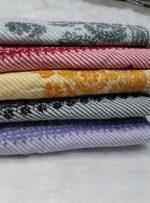 Cotton Voile Unstitched Kurta 3 piece set for Ladies Chikankari Hand Embroidery Lehariya Kurti set Made in India