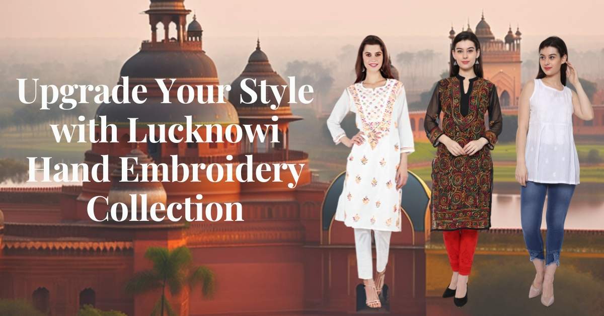 Buy Chikankari Tops, Tunics, Kurtis, Lakhnavi Suits, and Salwar